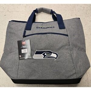 Rawlings Cooler Tote Bag Unisex Gray Seattle Seahawks NFL 30-Can Backpack Straps